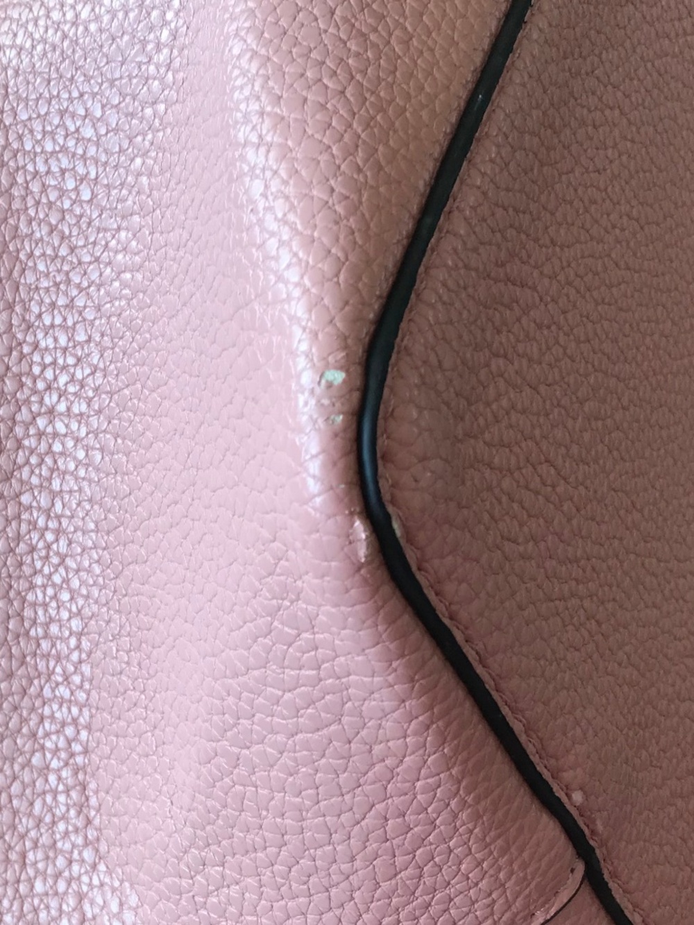 COQUETTE 🔥 TORY BURCH SOFT PINK LEATHER LARGE TOTE - Picture 11 of 16